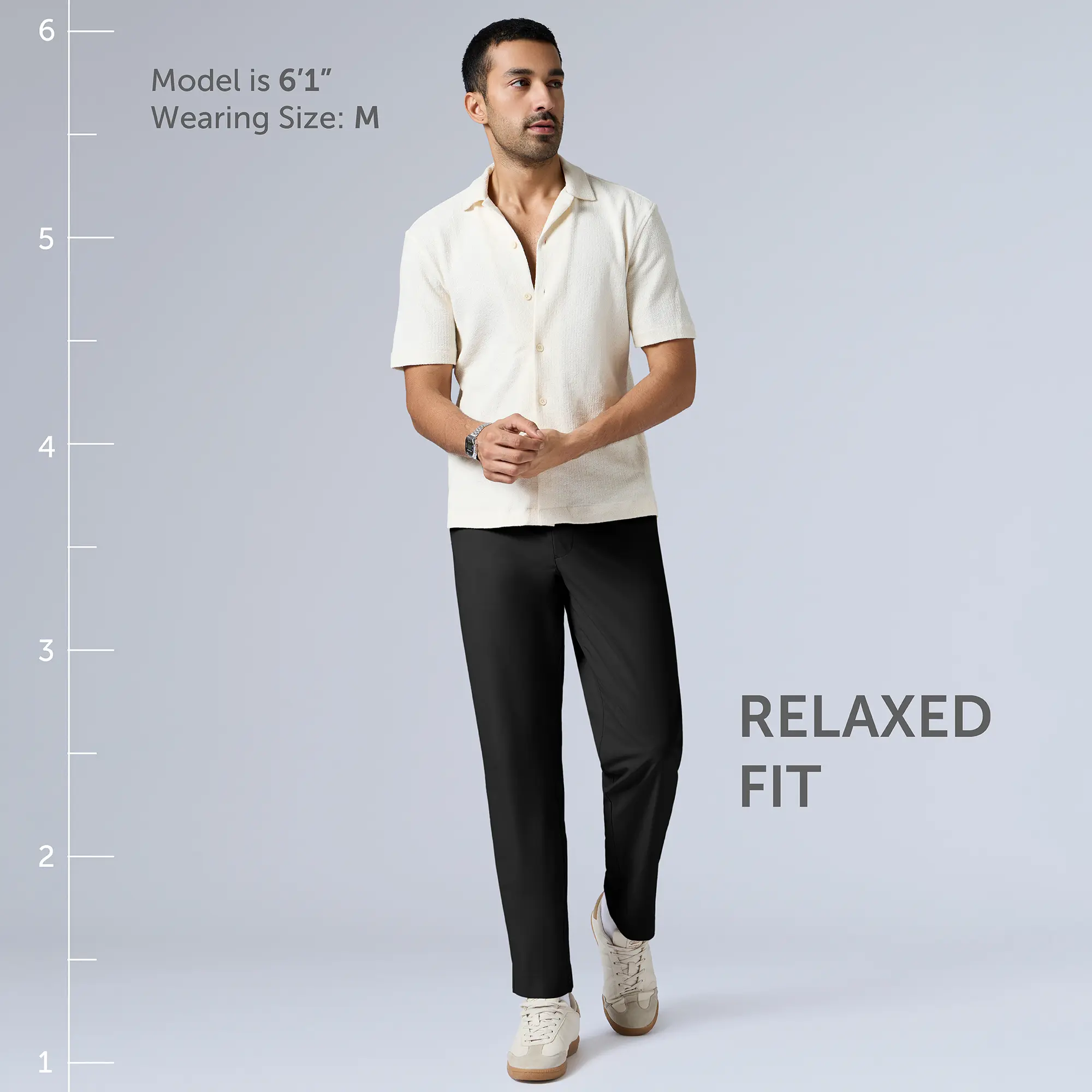 VELOCITY: Soft Stretch Pants - Straight Fit Pitch Black - Image 5
