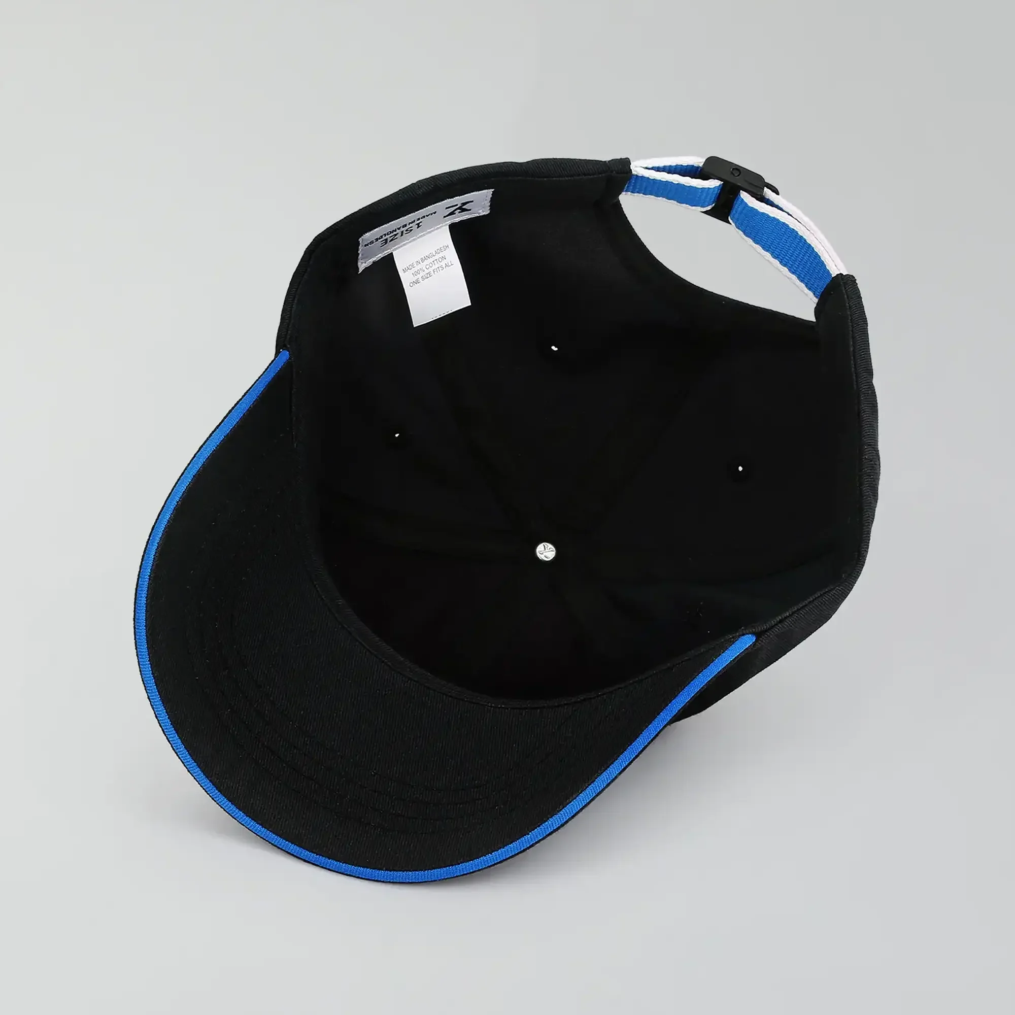 Pop Baseball Cap Pitch Black - Image 5