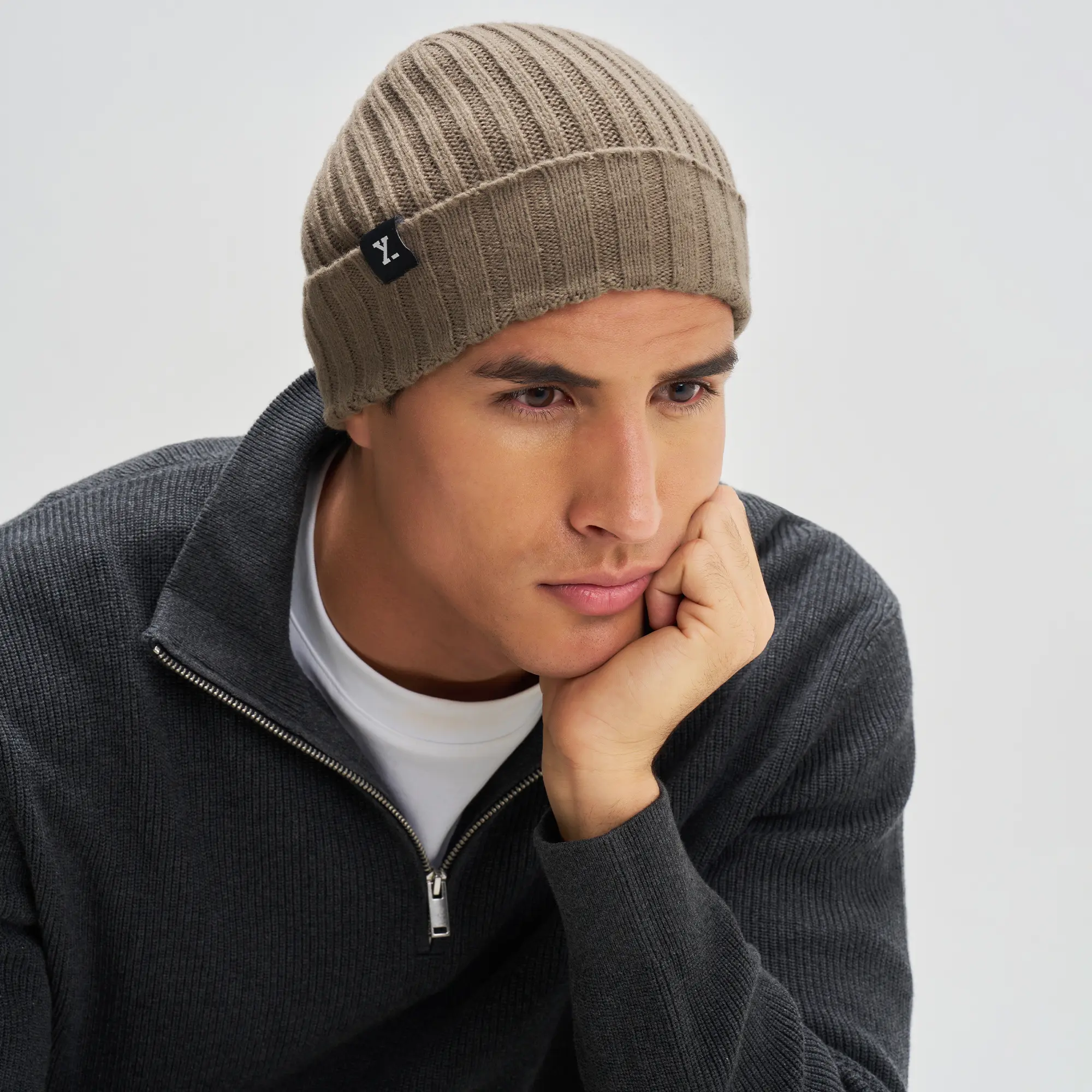 Winter Beanie - Nutty Brown - Image 6