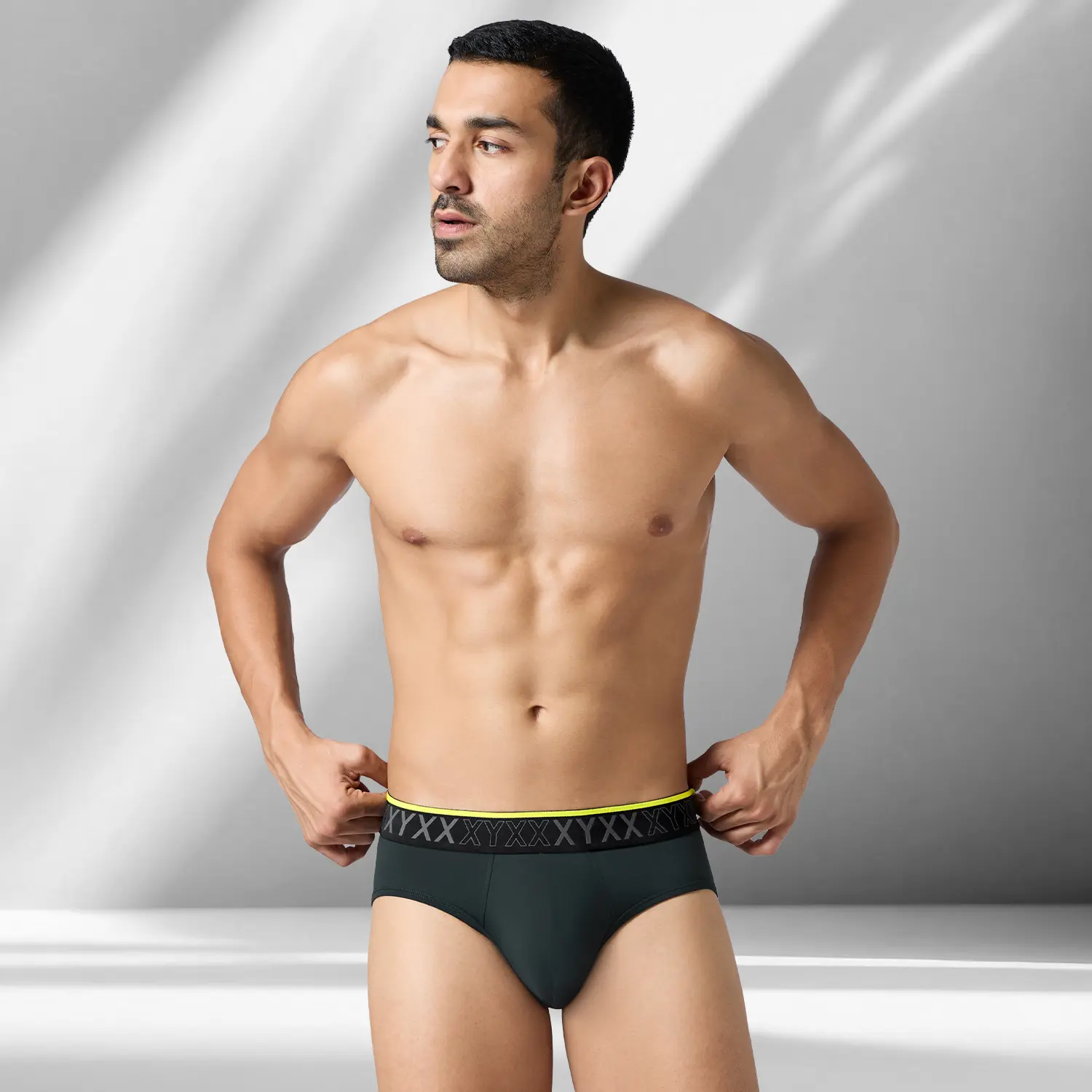 Zest Tactel Briefs Storm Grey - Image 4