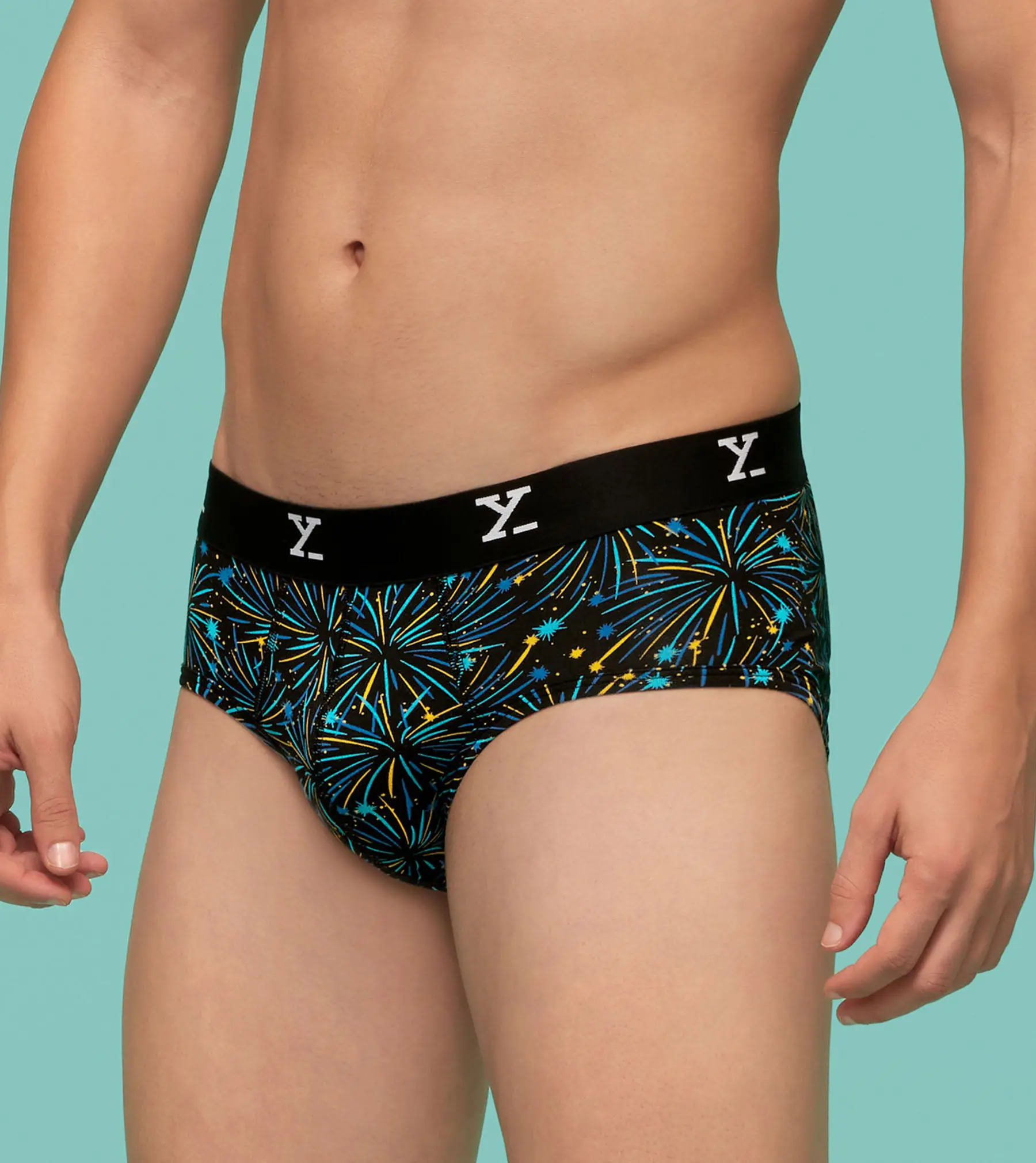 Shuffle Modal Briefs Fire Cracker - Image 4