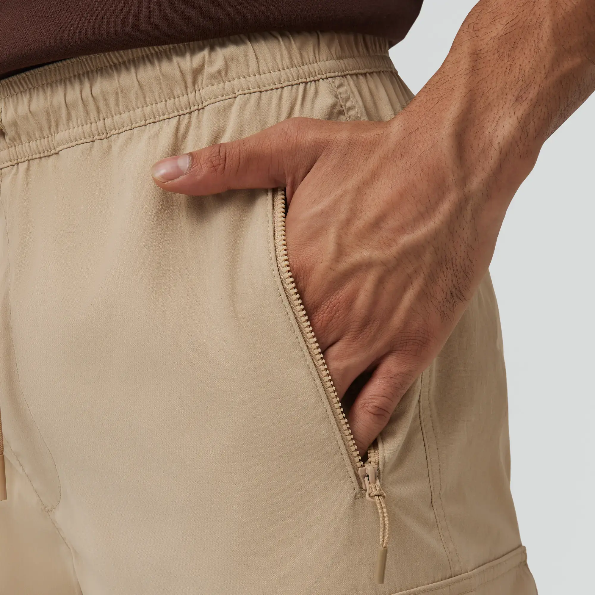 Moveo Cargo Joggers Biscuit Brown - Image 5