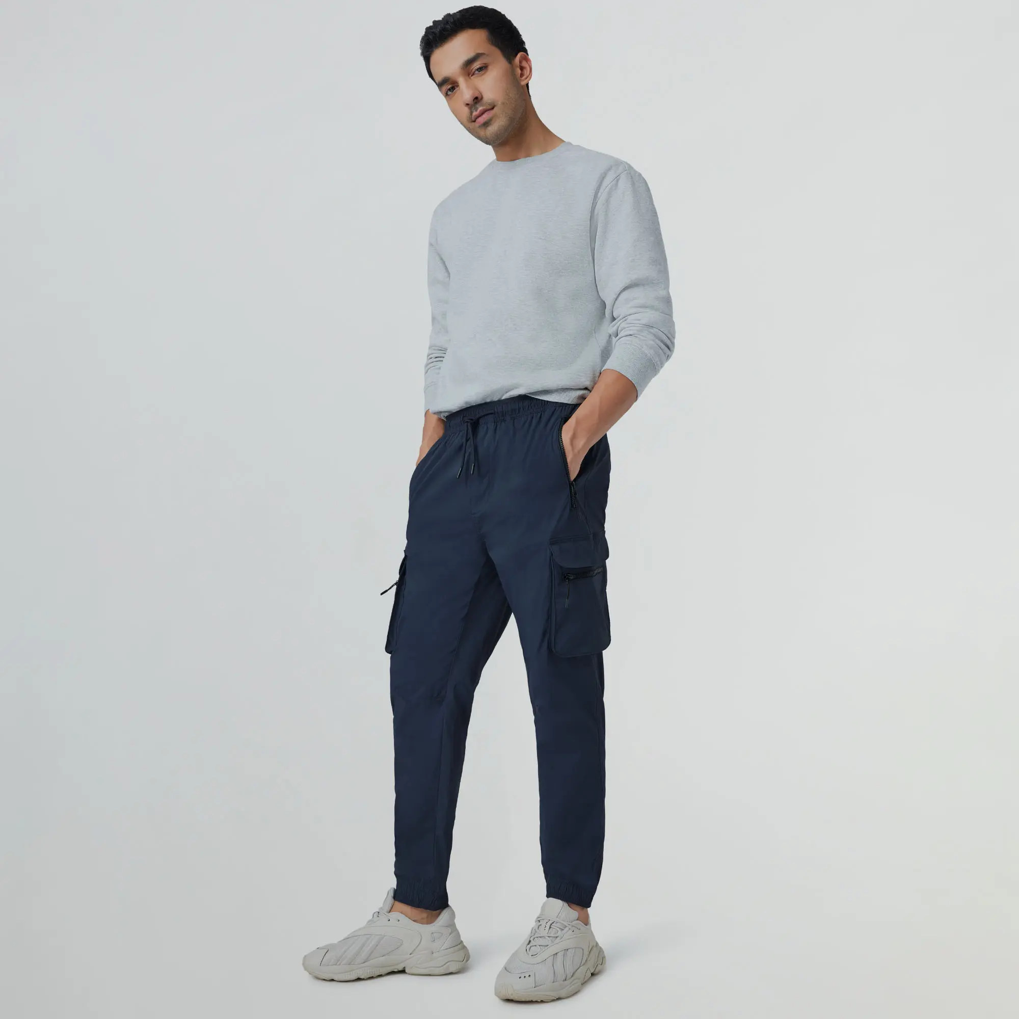 Moveo Cargo Joggers Midnight Blue - Image 2