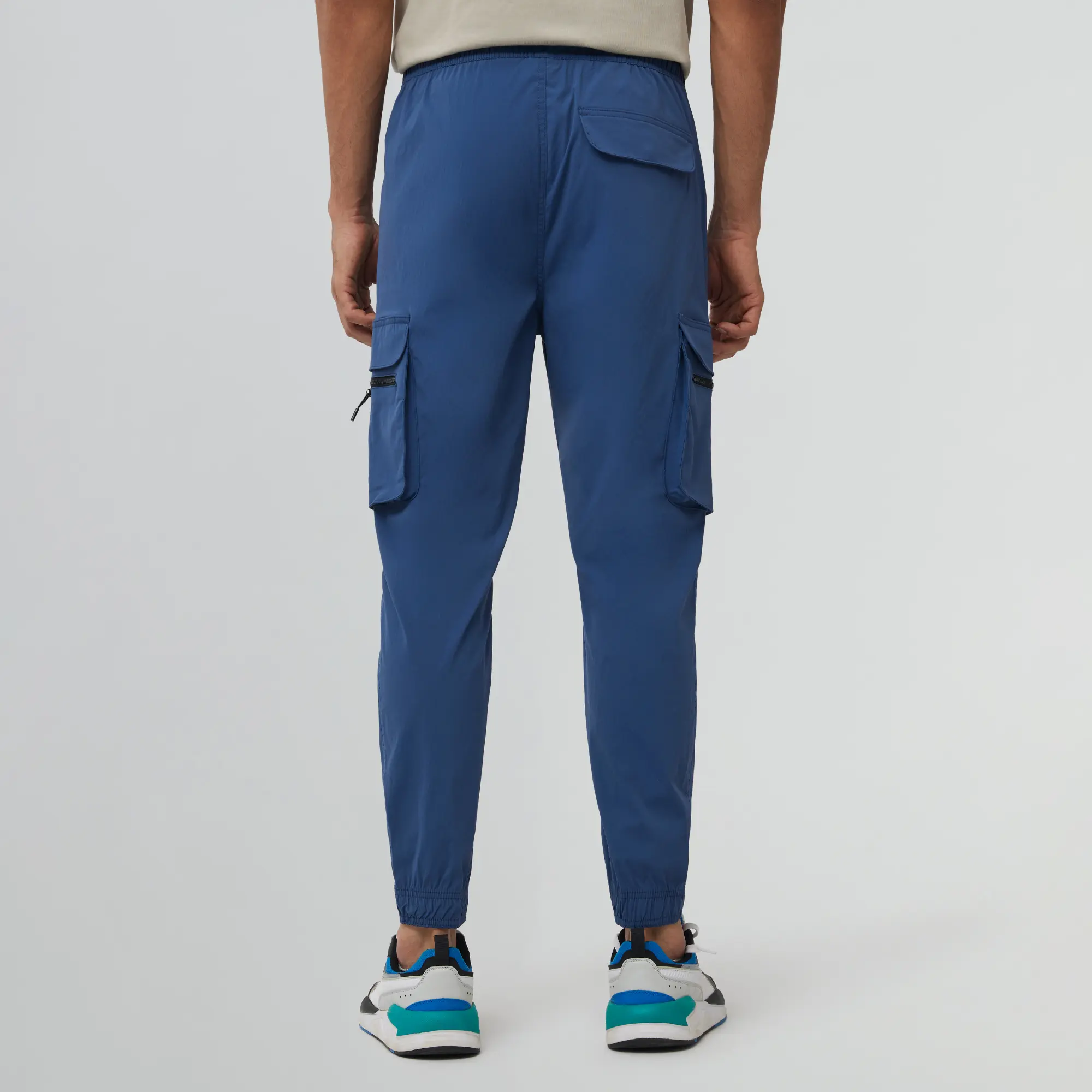 Moveo Cargo Joggers Yale Blue - Image 3
