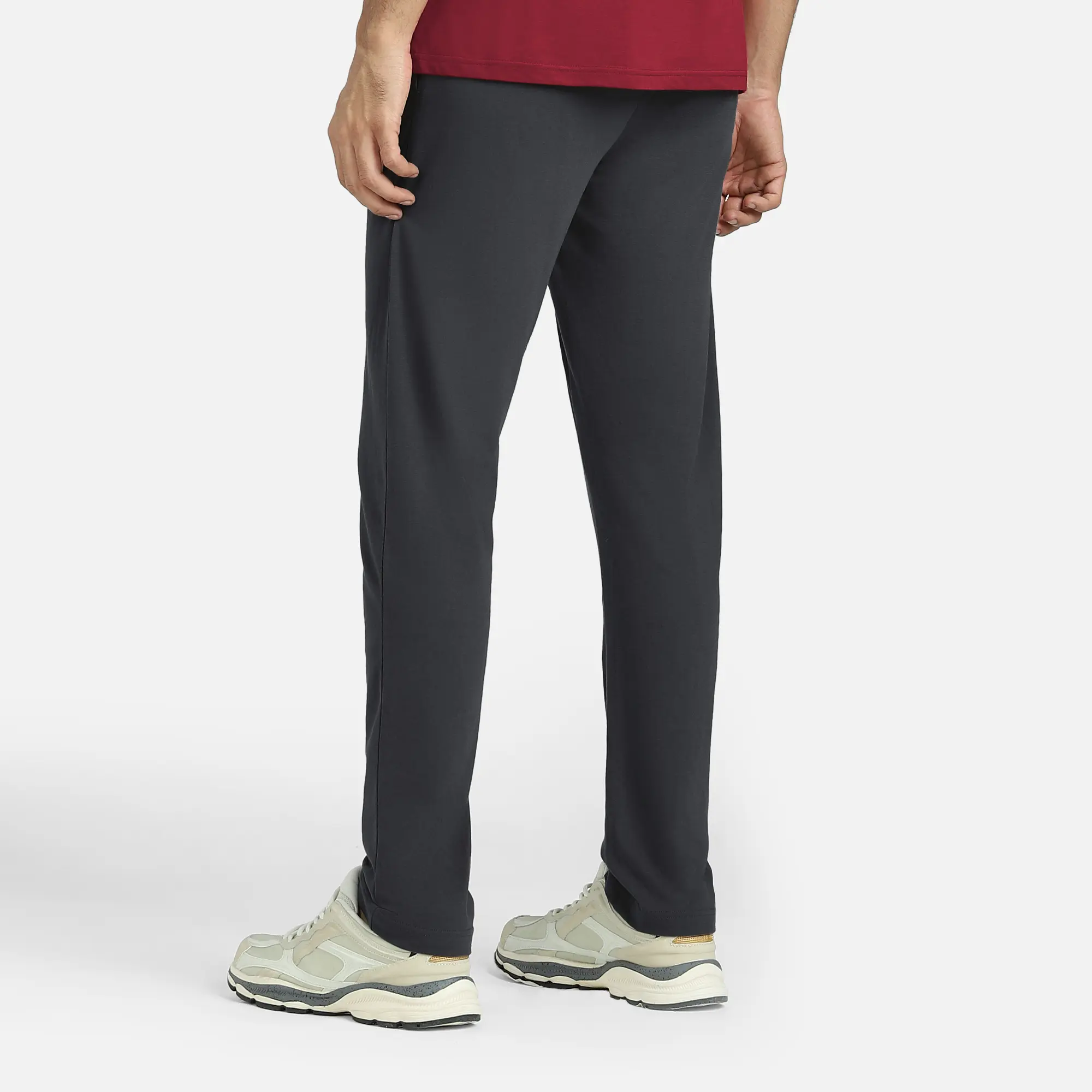 Nova Cotton Rich Track Pants Anchor Grey - Image 5