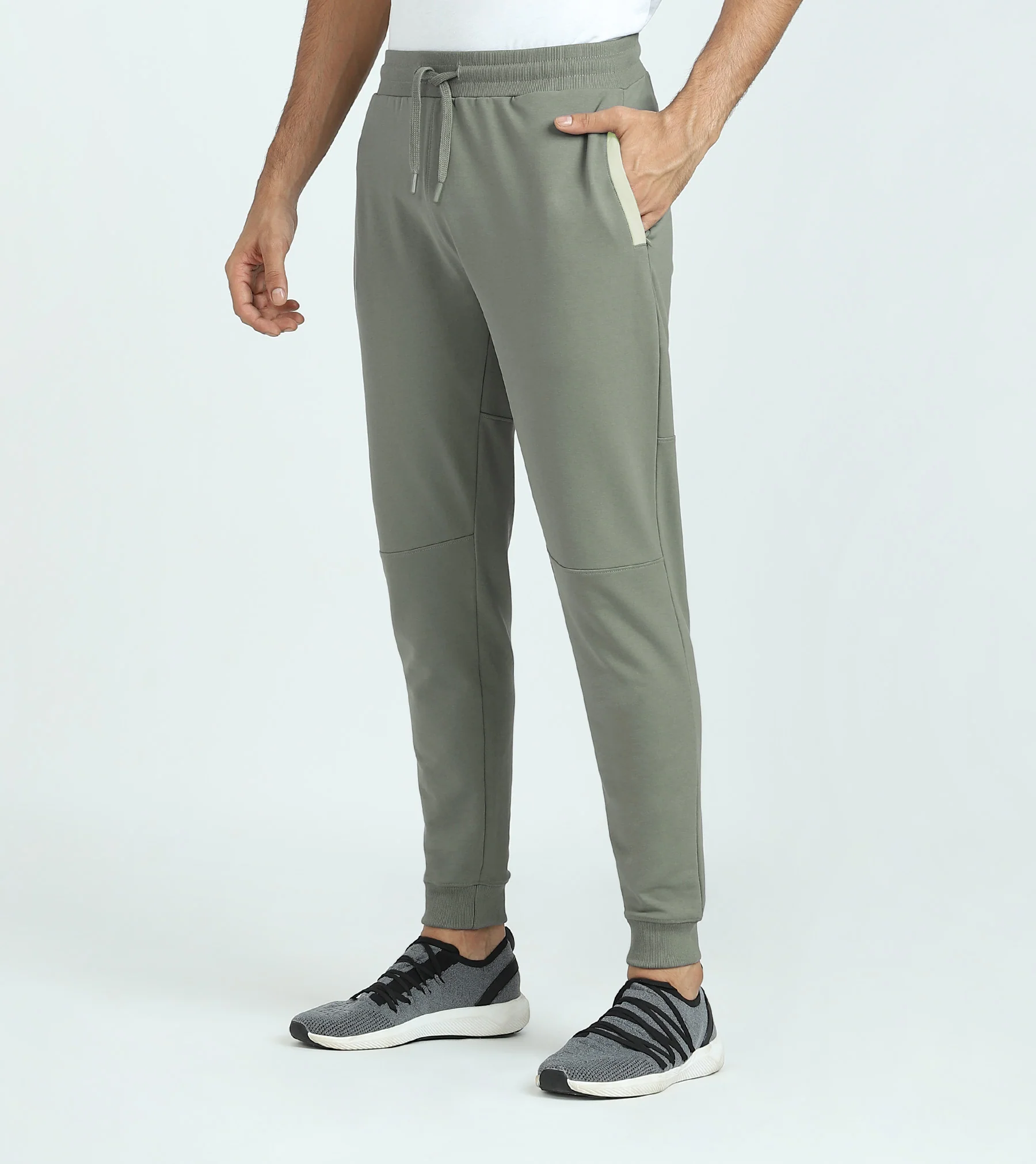 Quest French Terry Cotton-Blend Sweatshirt And Joggers Co-ord Set Butter White - Image 4