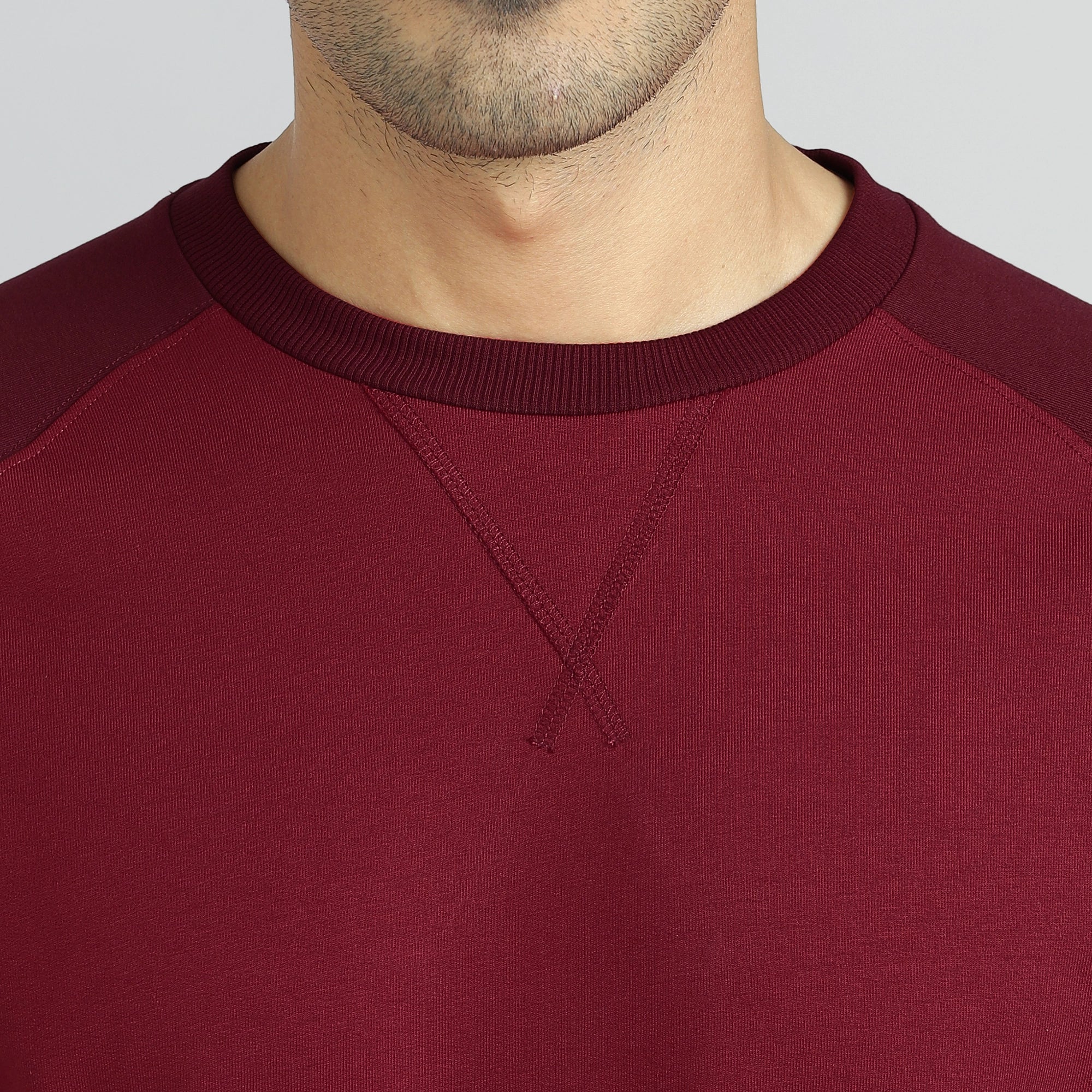 Quest French Terry Cotton-Blend Sweatshirts Scarlet Red - Image 4